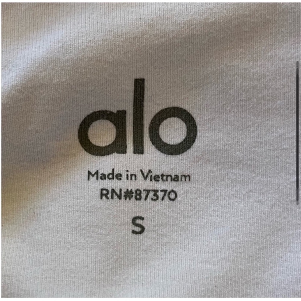 ALO Yoga Moto Leggings white size small - Picture 4 of 9